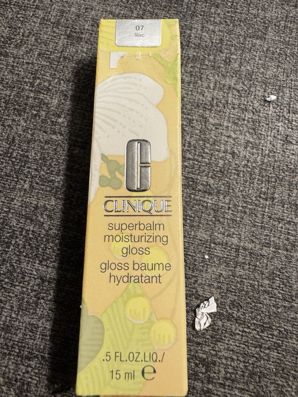 CLINIQUE SUPERBALM MOISTURIZING GLOSS LIP LIPGLOSS .5 OZ / 15 ML FULL SIZE NIB